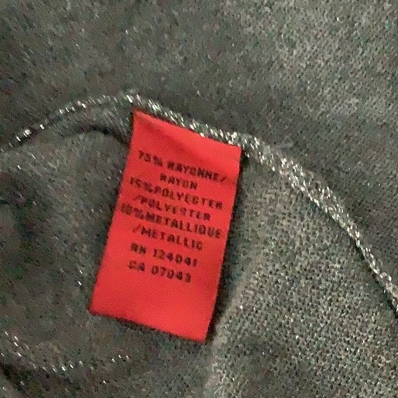 Sparkly gray sweater - Picture 4 of 4